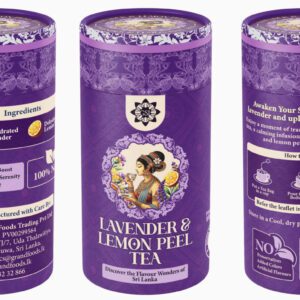 Lavender and Lemon Peel Tea